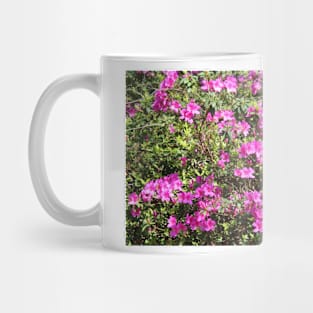 Pink Bushes Mug